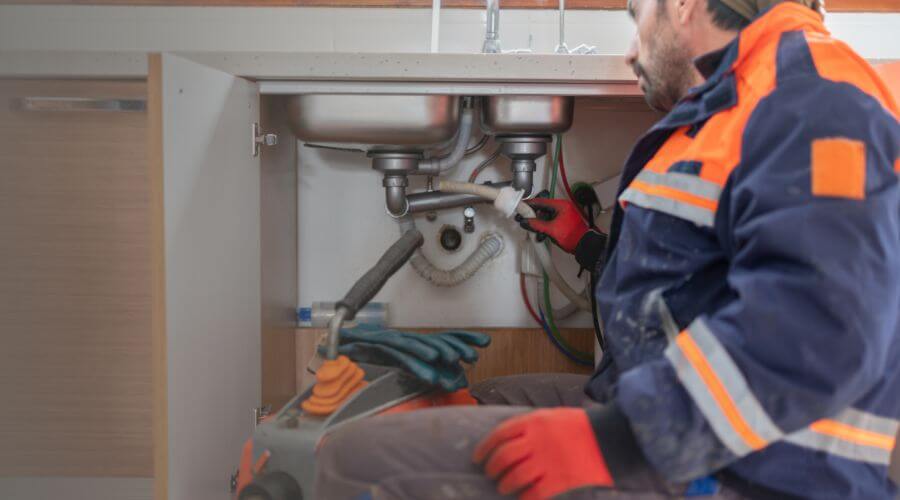 Professional slab leak plumber services in Greenview, IL
